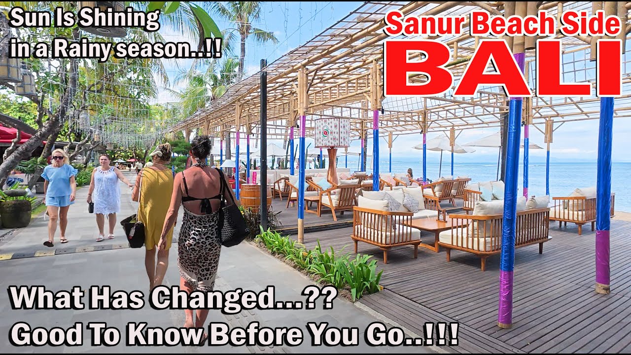 What Has Changed Here At Sanur Beach Side..?? Good To Know Before You Go..!!! Sanur Bali Update