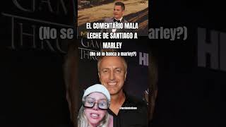 La chicana de Santiago del Moro hacia marley en pleno ingreso del conductor #lareinidelchisme👑🗣