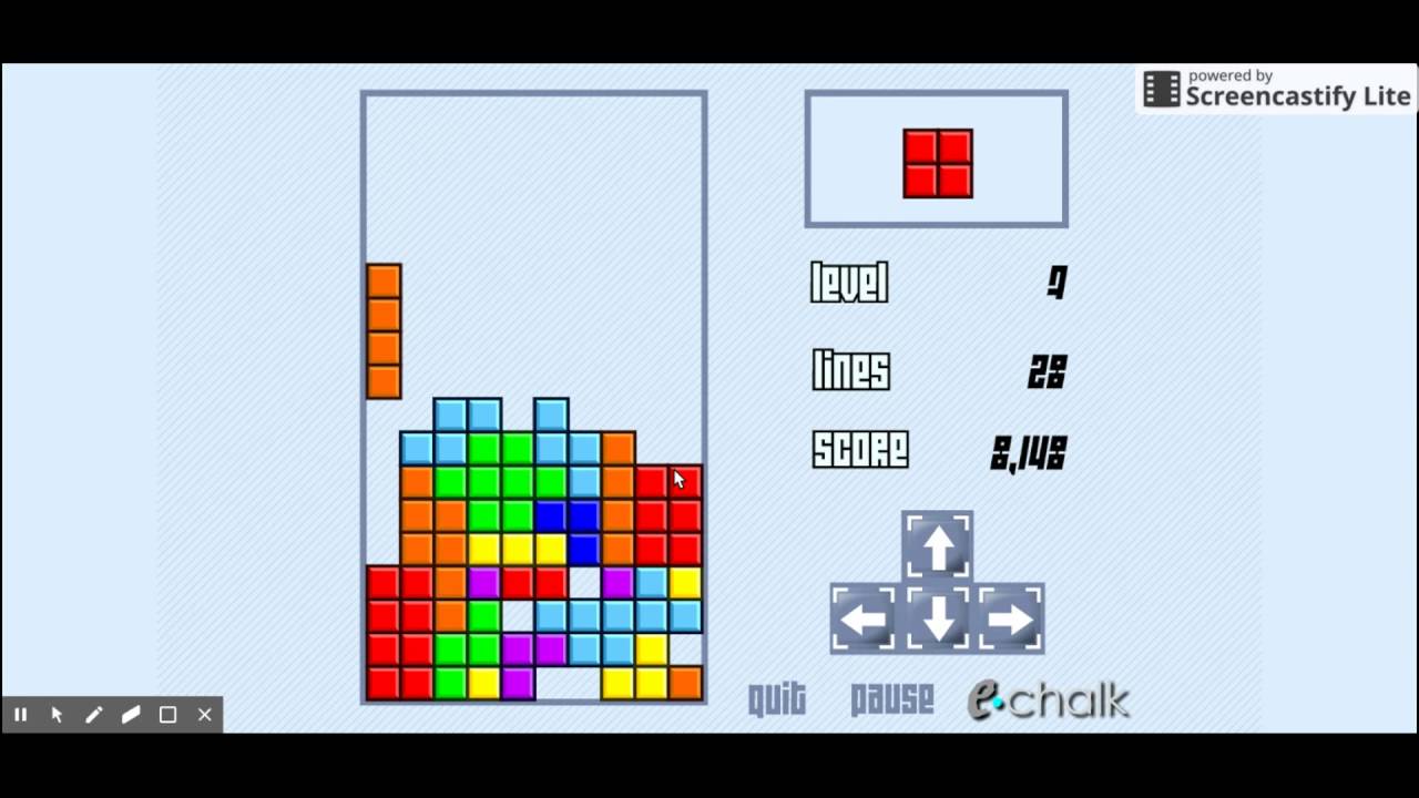 lumpty tetris game