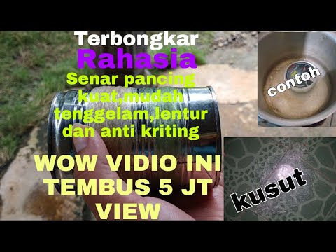 Di video kali ini saya hendak me review salah satu senar pancing yang tipis, kuat, tetapi harganya m. 