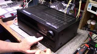 Onkyo TX-NR509 AV Receiver repair attempt. Part 1 (Ep. 172)