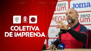 AO VIVO | Coletiva de Imprensa pós-jogo PORTUGUESA X POUSO ALEGRE - MG || LUSA TV