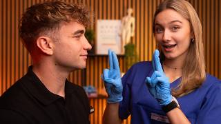 ASMR Cranial Nerve Exam For Deep Sleep, But Its My brother!
