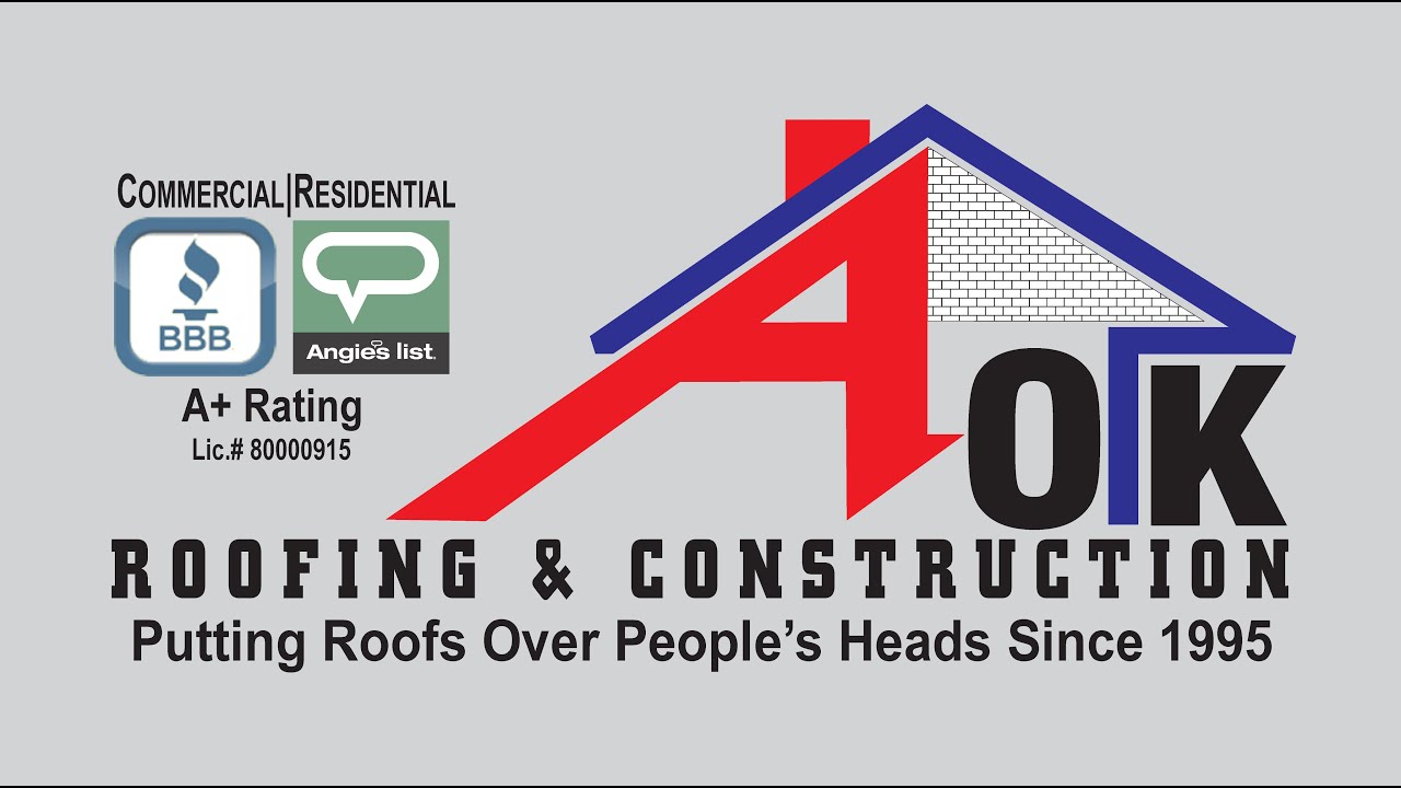 AOK Roofing and Construction YouTube