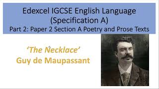 Analysis of 'The Necklace' by Guy de Maupassant