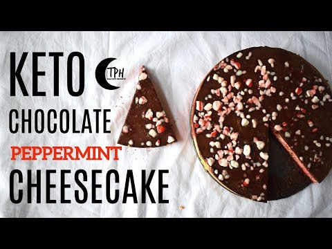 Keto Candy Cane Cheesecake | + FREE Keto eCookbook!