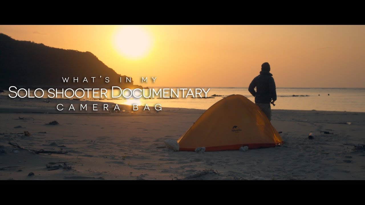 What's in my solo shooter documentary camera bag - YouTube