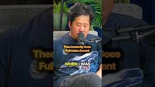 Theo Von’s Wild Asian Dad Impression on Bobby Lee 😂 #shorts #funny #podcast