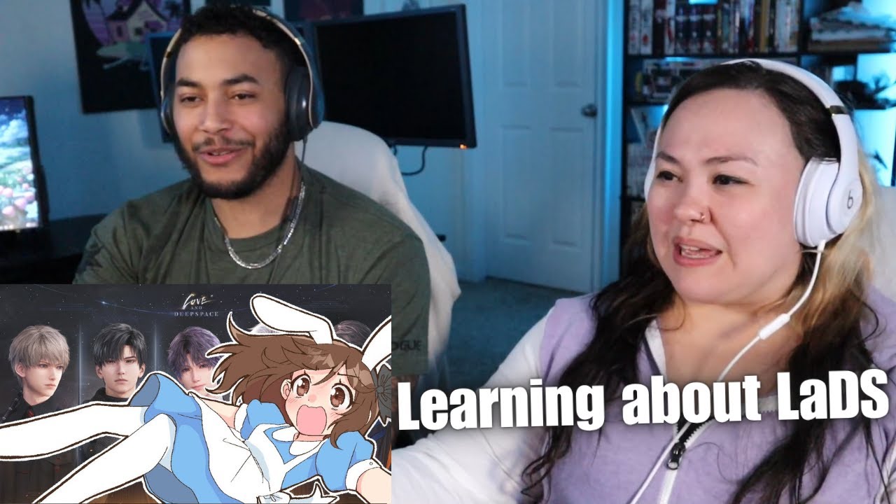 OtakuCouple Reacts to Falling Into The Love and Deepspace Hole by Emirichu