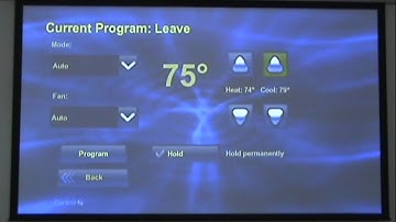InHome Solutions Control4 Thermostat Demo