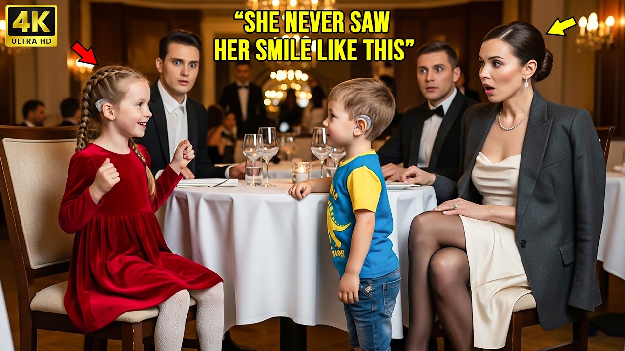 A Deaf Boy Walked Up to Her Daughter at Dinner… And Changed a Billionaire CEO Forever