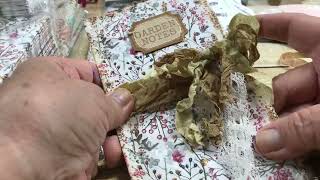 #satmornmakes  with Jill Norwood..tissue paper & paper napkins, haul & TH Chapter 3 exploring!💕🤗💕