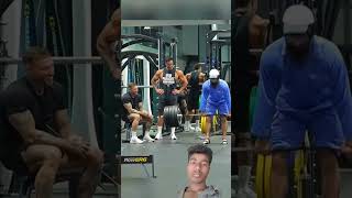 Bodybuilding Anatoly  Gym work #shortvideo