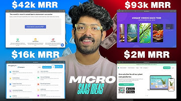 5 PROVEN Micro SaaS Ideas ($12K to $2M MRR) |  Build With AI!
