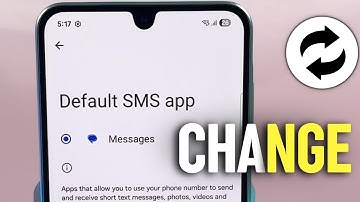 Samsung Galaxy A26 - Step-by-Step Guide to Change Your Default SMS App