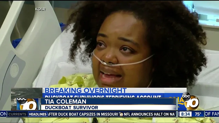Survivor recounts terrifying duck boat accident that took her familie's lives