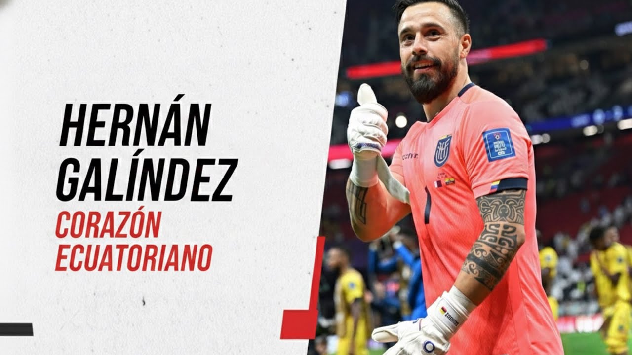 HERNÁN  GALÍNDEZ, ENAMORADO DEL ECUADOR Y MUNDIALISTA CON LA TRI