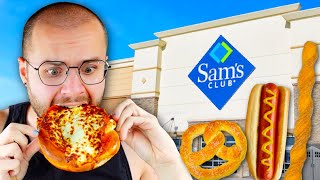 I Only Ate Sam's Club Food Court for 24 HOURS!