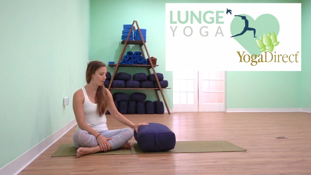 yoga back support pillow