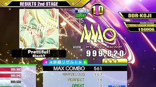 [DDR A3] Prettiful! [Single-EXPERT] 999,820 PFC by DDR-KOJI