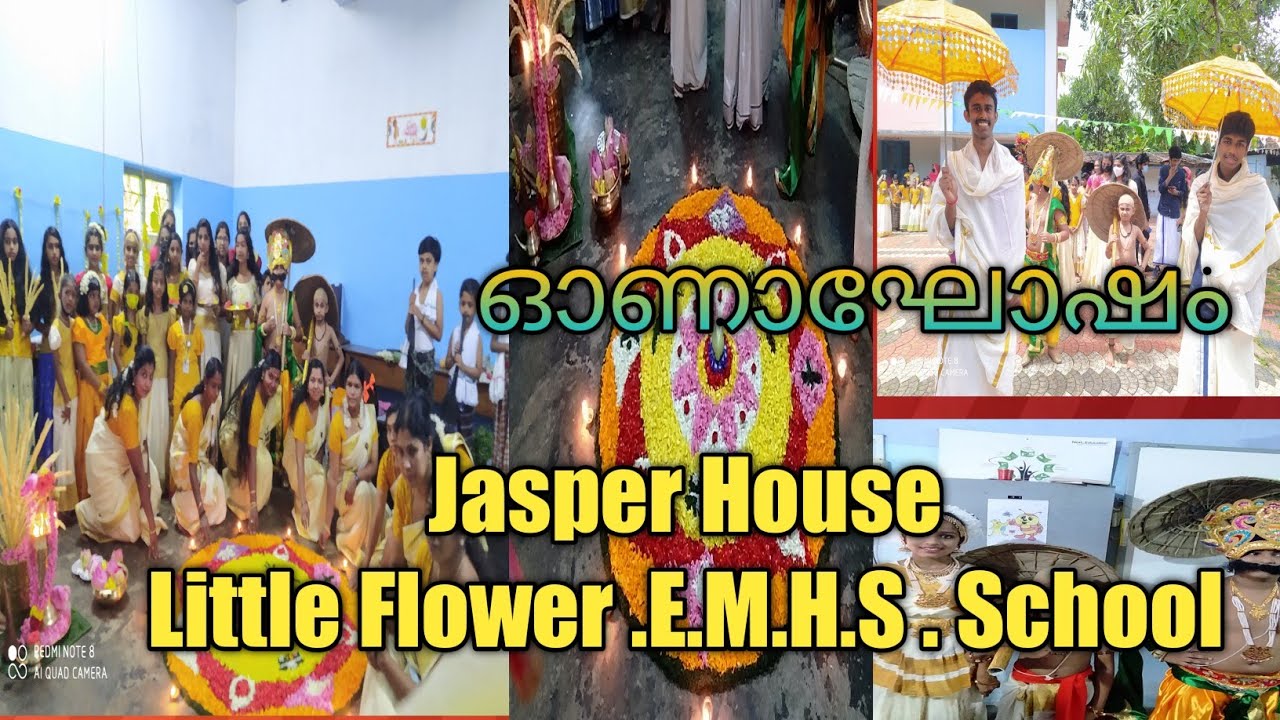 Onam celebration 2022//Jasper house//Little Flower .E.M.H.S.School