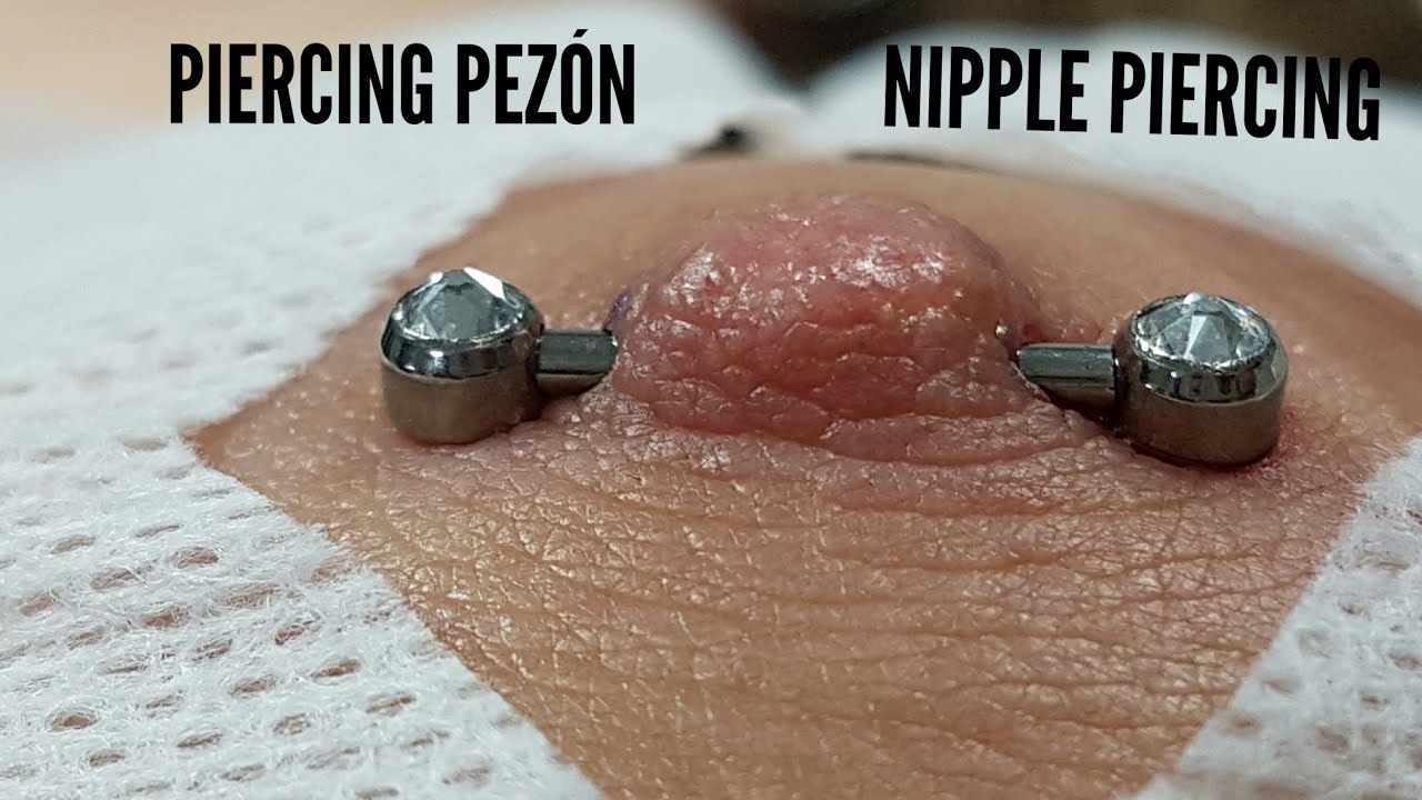 PIERCING PEZÓN (CHICA)-NIPPLE PIERCING GIRL 💪😉🔝 