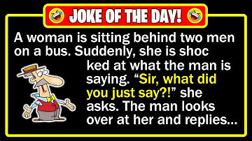 🤣 BEST JOKE OF THE DAY! - Racy bus chatter turns into a surprise punchline... | Funny Dad Jokes