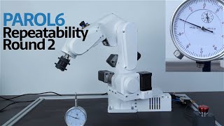 Parol6 robotic arm - repeatability round 2