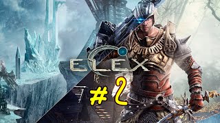 ELEX. Второй стрим. Знакомство с игрой. Первые шаги в игре. История и начало пути.  Action / RPG