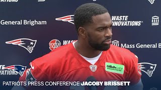 Brissett: "I'm comfortable with this offense, I've been in it before." | Patriots Press Conference