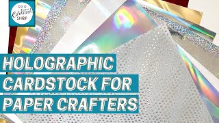 Holographic Cardstock for Card Makers 