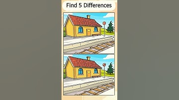 find 5 differences#findthedifference#spotthedifferencegam  #findthedifferences#gameplay#visualpuzzle