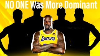 Shaquille O’Neal in 2000 | The most DOMINANT playoff run of all time