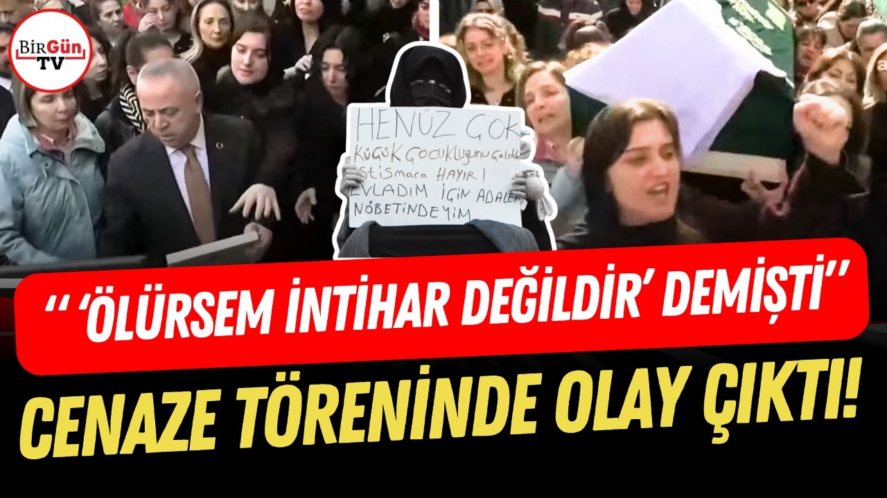 Kızıyla ölü bulunmuştu; Fatmanur Çelik’in cenazesinde olay çıktı