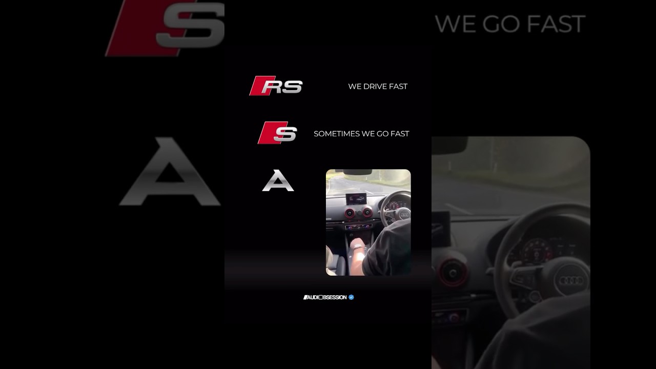 Confirmed! 😎😂 What's your driving style? Share your thoughts below.... #audi #carmeme #carculture