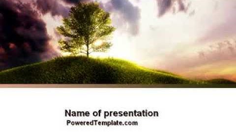 Dark And Light PowerPoint Template by PoweredTemplate.com
