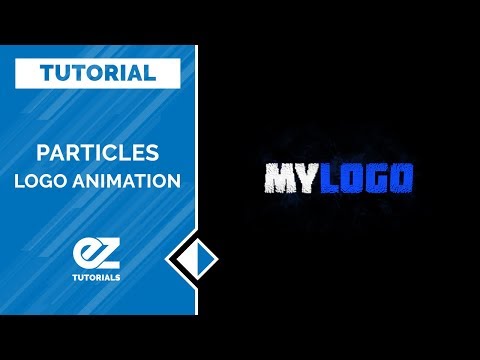How To Create A Beautiful Particles Logo Animation In After Effects Tutorial (No Plugins)