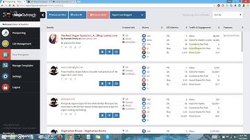 NinjaOutreach Demo Video
