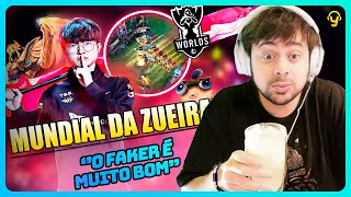 YODA REAGE FAKER PROVANDO PORQUE é o MELHOR da HISTÓRIA - Bronziocre | Lives do Yoda