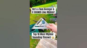 Top 10 Tool Avenger Throws that SOUND like Mjölnir! #shorts #thor #satisfying #marvel #tools #tricks