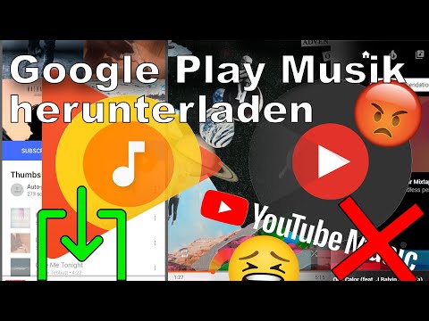 Gekaufte Musik von Google Play Music herunterladen