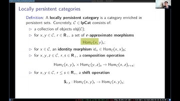 Luis Scoccola (1/16/21): Locally persistent categories & metric properties of interleaving distances