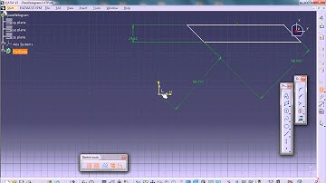 CATIA V5 Basic Sketching Tutorial 3 - Parallelogram