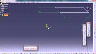 CATIA V5 Basic Sketching Tutorial 3 - Parallelogram