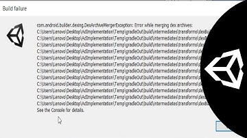 DexArchiveMergerException | Unity 2019 Error Tutorial | Unity Error Removal Tutorial | 100% Working!