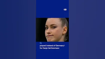 Wrong National Anthem Played For German World Champion Gymnast DW News 