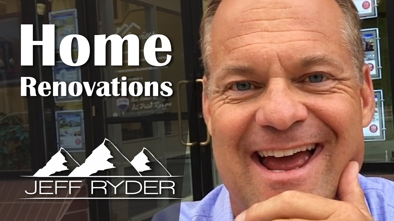 Home Renovations - Colorado Springs Real Estate Agent - YouTube