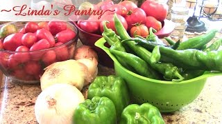 ~Home Canning Stewed Tomatoes With Linda's Pantry~