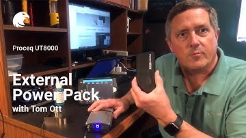 External Power Pack I Proceq UT8000 I with Tom Ott