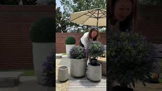 Easy Outdoor Styling With Viral Faux Florals